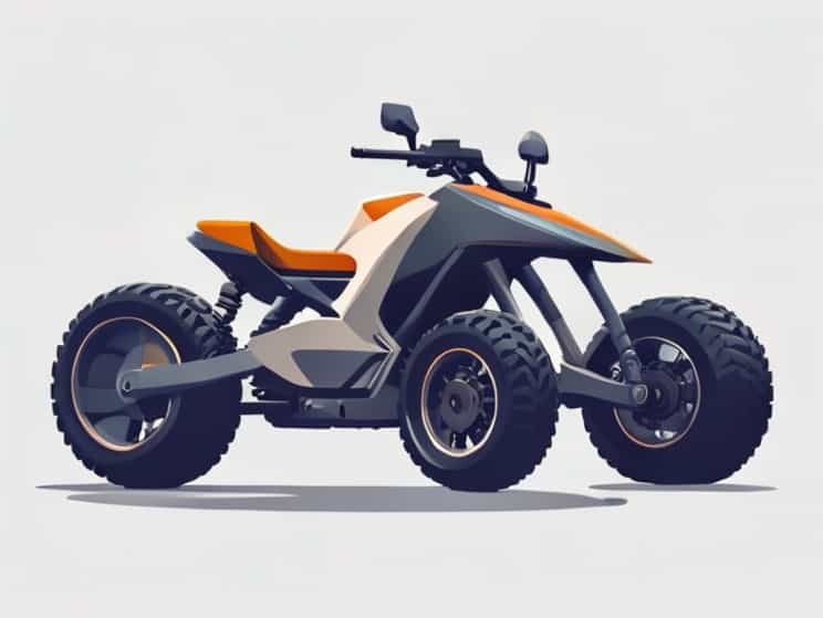 High Speed Amphibious Quad Motorcycle