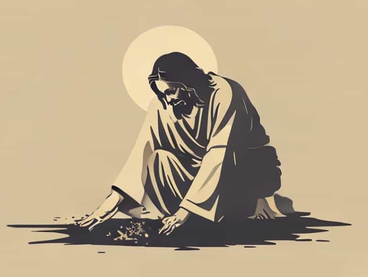 Jesus Spit On The Ground