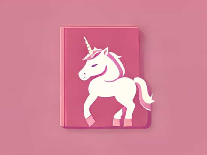 Unicorn Diary With Lock