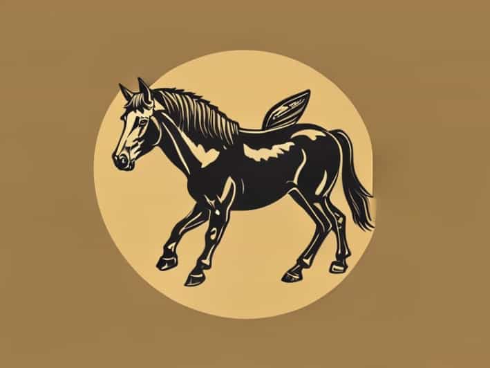 Vintage Budweiser Clydesdale Bar Light