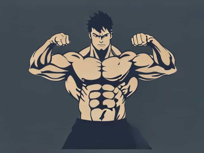 Yujiro Flexing Every Muscle