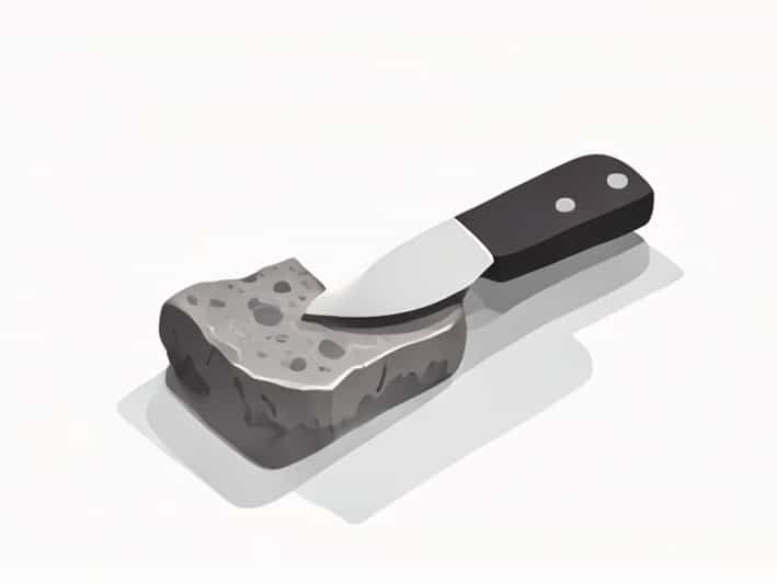 Using A Whetstone To Sharpen A Knife