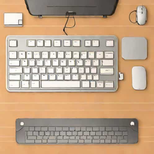 Vanish Trackless Keyboard Tray System