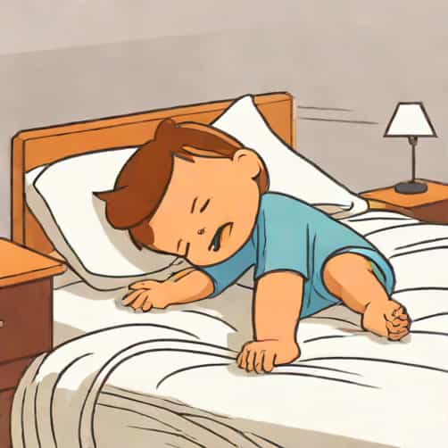 Child Thrashing Around In Sleep