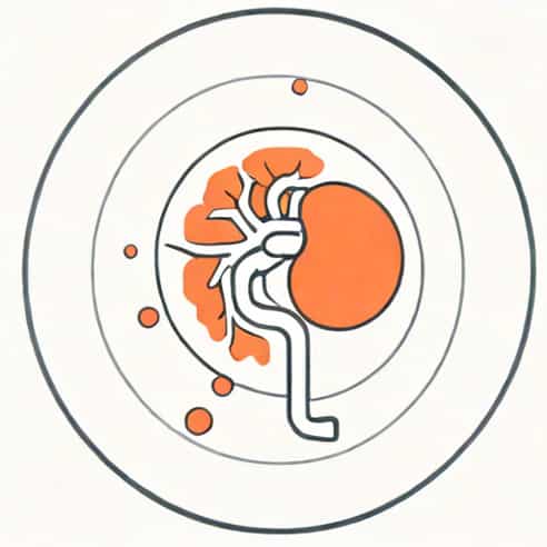 Left Renal Simple Cortical Cyst