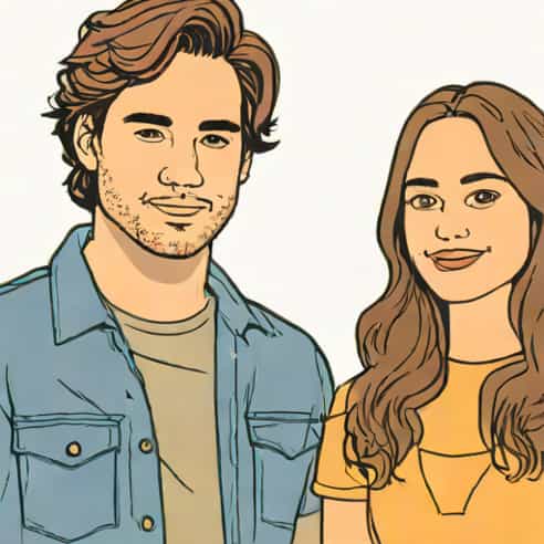 Mary Mouser And Tanner Buchanan