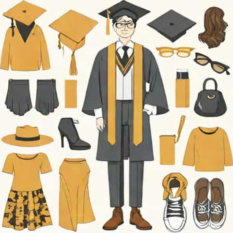 Outfit For Graduation Pictorial
