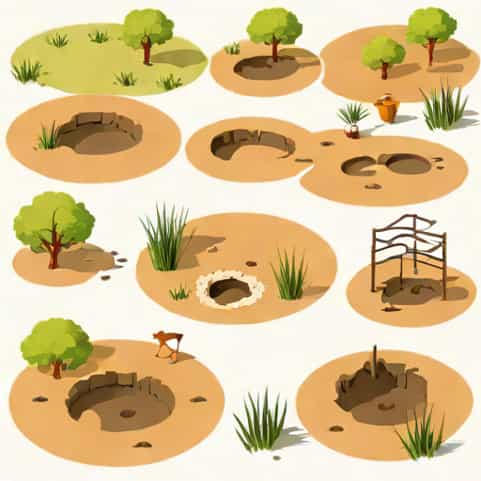 Pictures Of Animal Holes In Yard
