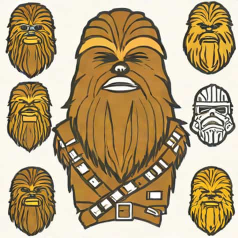Veteran Smuggler Chewbacca Mods