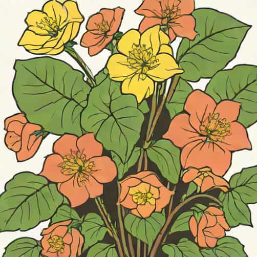Begonia Alas De Angel