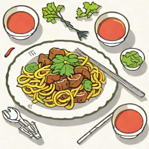 Eddie Lacy China Food