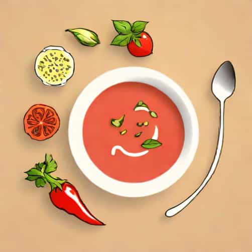 El Gazpacho Lleva Pan