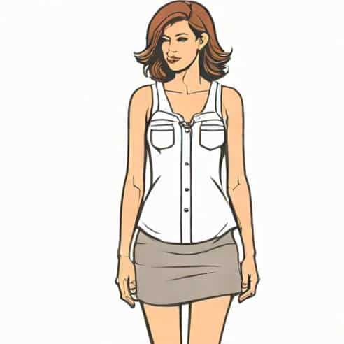 Jupe Et Chemise Femme
