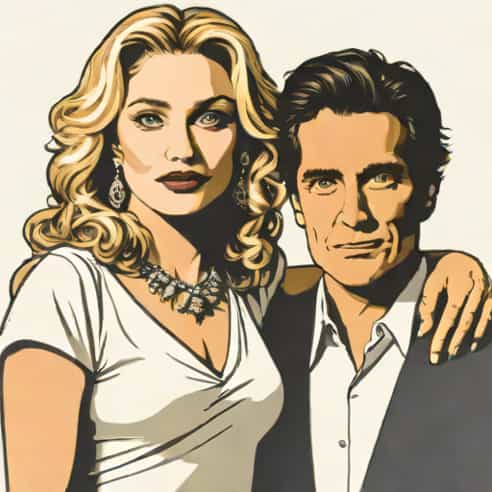 Madonna And Huey Lewis