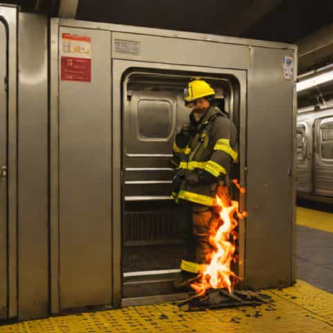 Nyc Subway Fire Victim