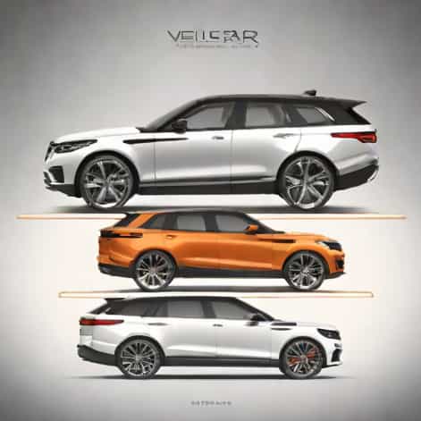 X5 Vs Velar Dimensions
