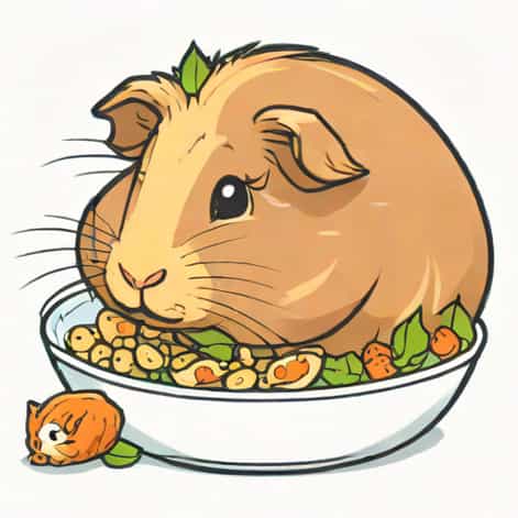 Young Guinea Pig Food