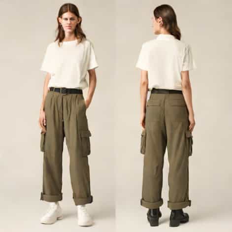 Zara Baggy Cargo Pants