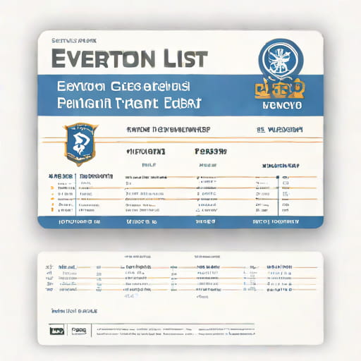 Everton Season Ticket Waiting List