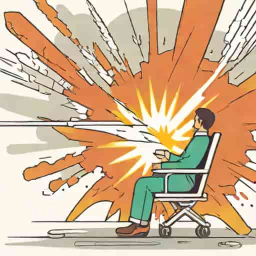 First To Injure A Patient In An Explosion