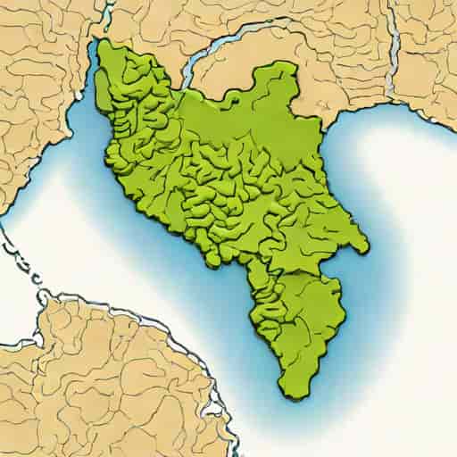 Relief Map Of Mindanao