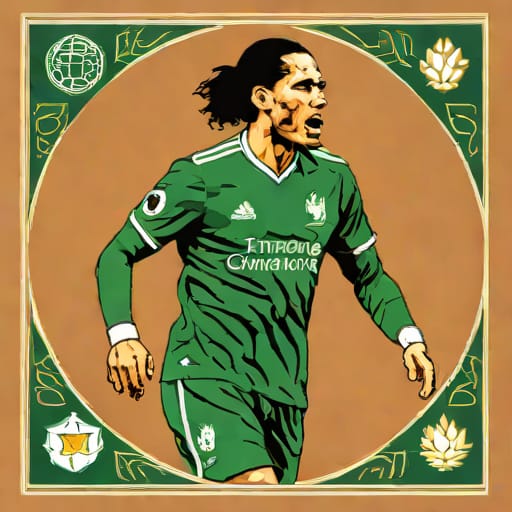 Virgil Van Dijk Phenom Card