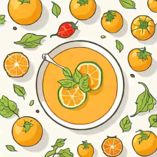 Yellow Tomato Gazpacho